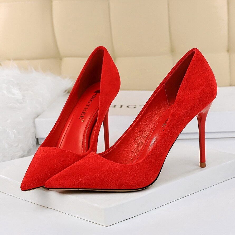 Red High Heel Shoes