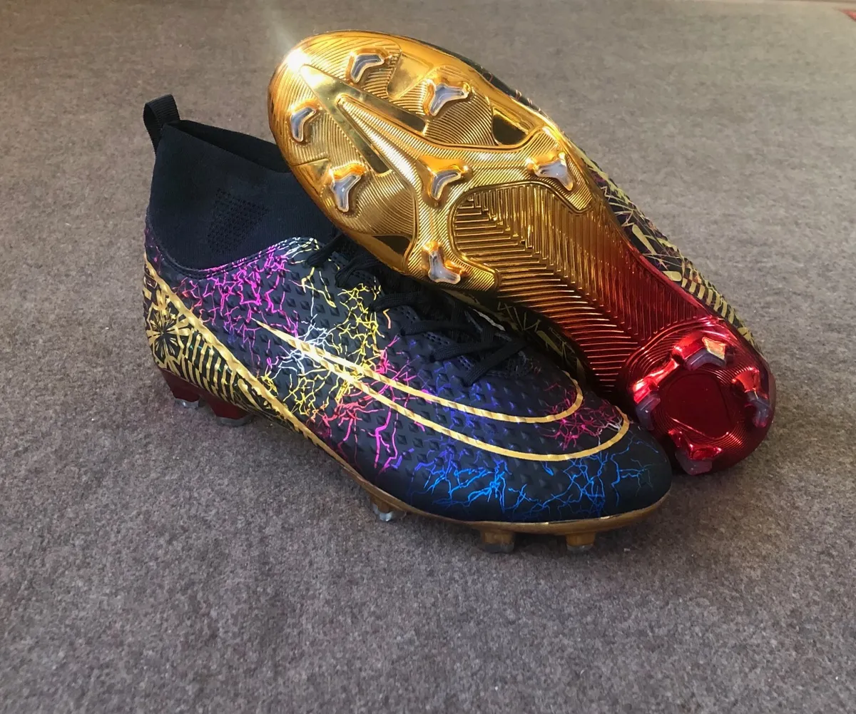 Gold Soccer Cleats