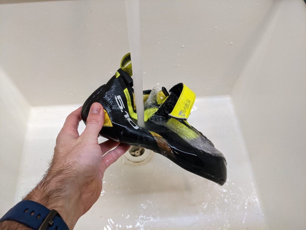 Cleaning Your Climbing Shoes