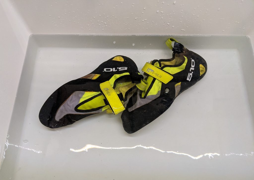 Cleaning Your Climbing Shoes