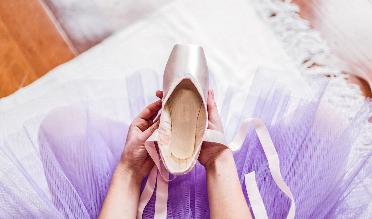 Sewing Pointe Shoes