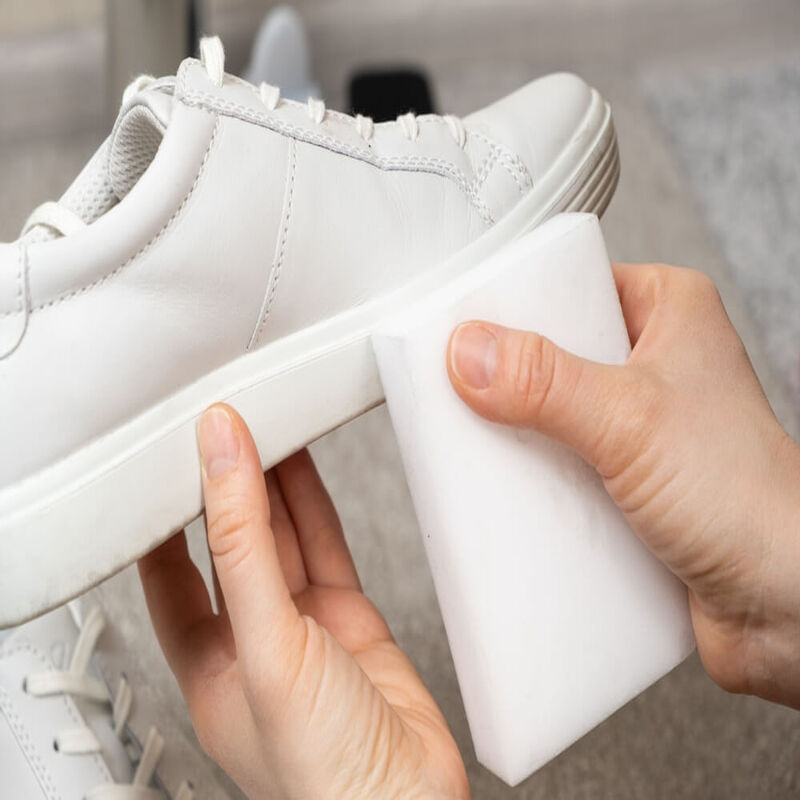 Cleaning White Shoe Soles