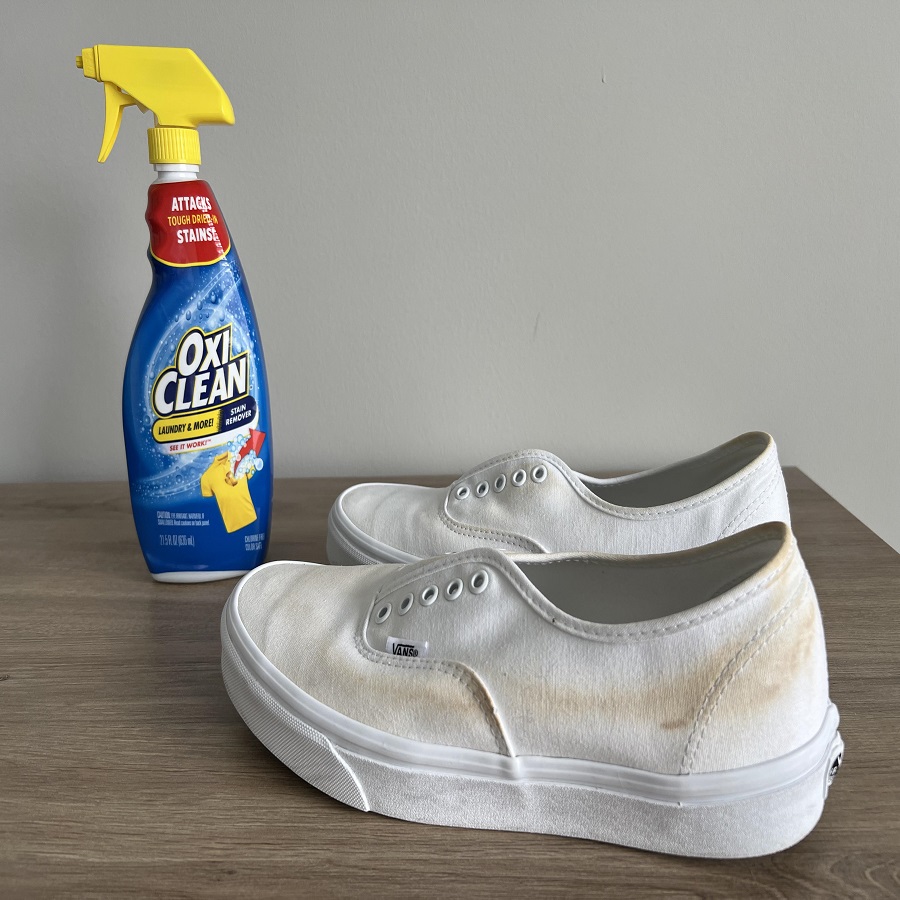 How to Get Blood Out of White Shoes