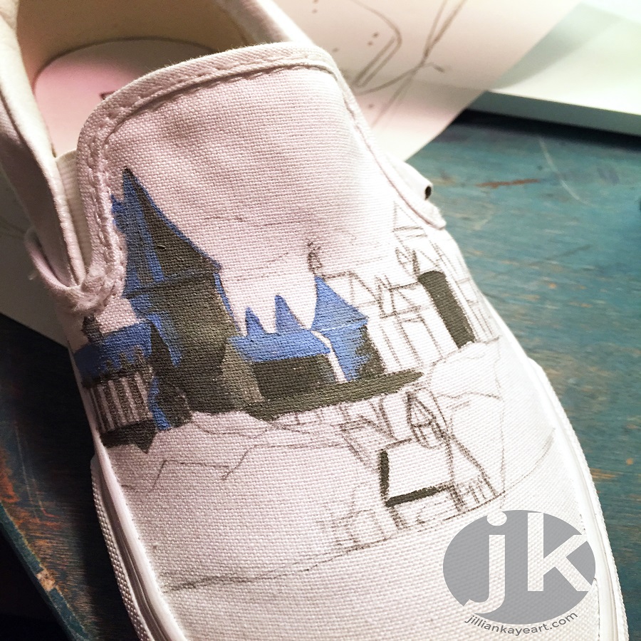 How to Paint Shoes with Acrylic Paint