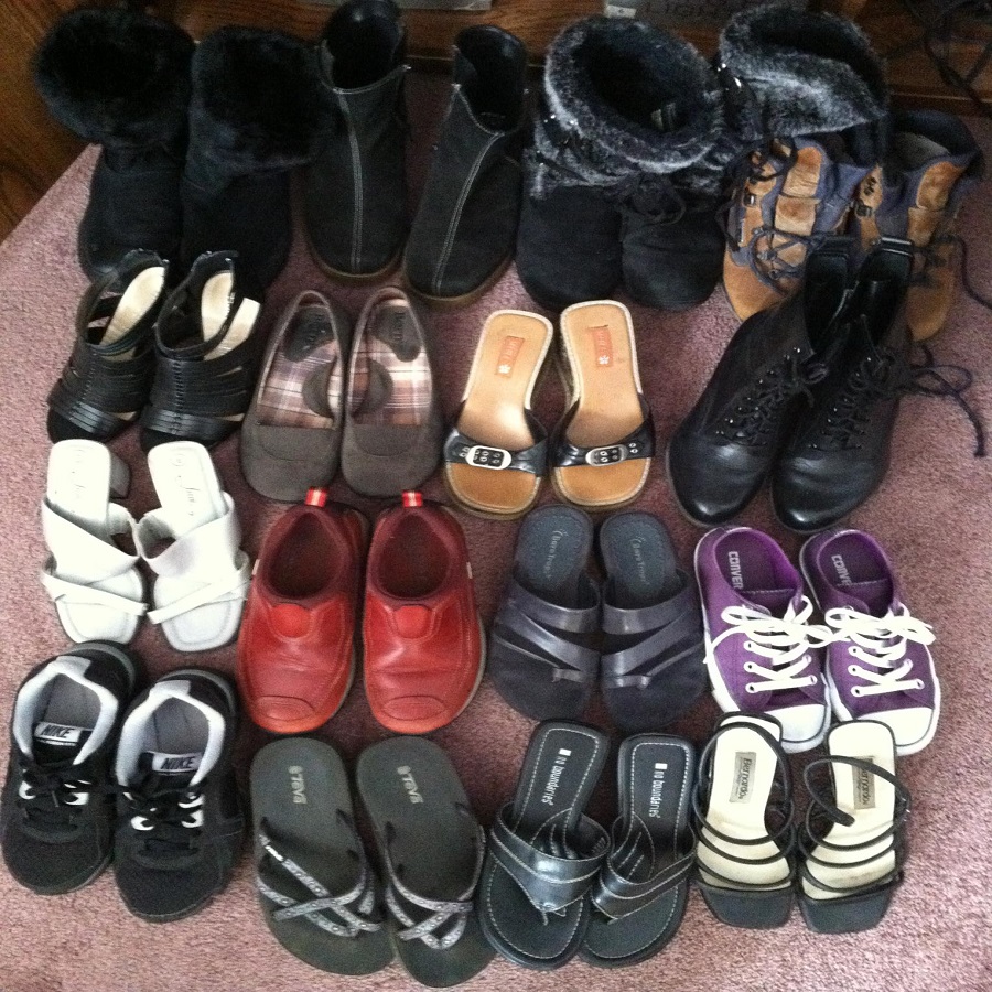 How Many Shoes Does The Average Woman Own