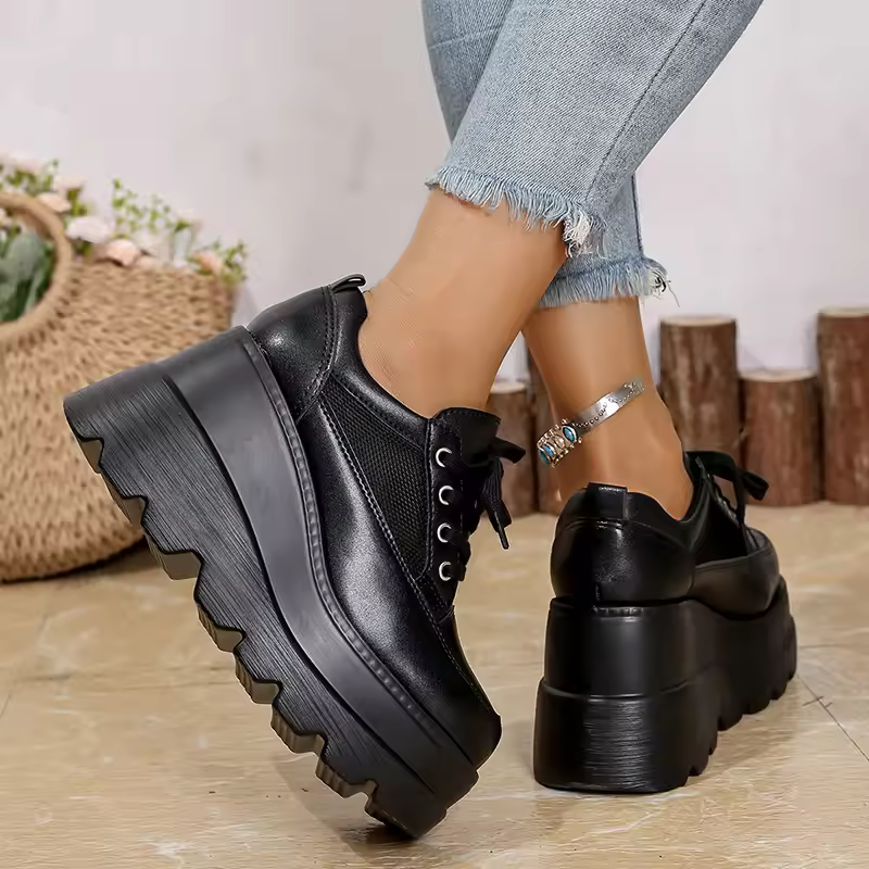 comfortable platform sneakers